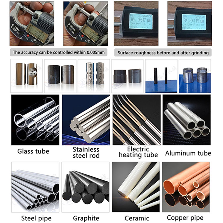 ce certification round pipe polishing machine