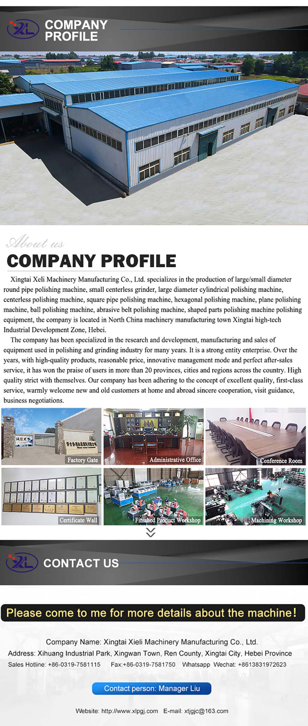 metal pipe polishing machine supplier