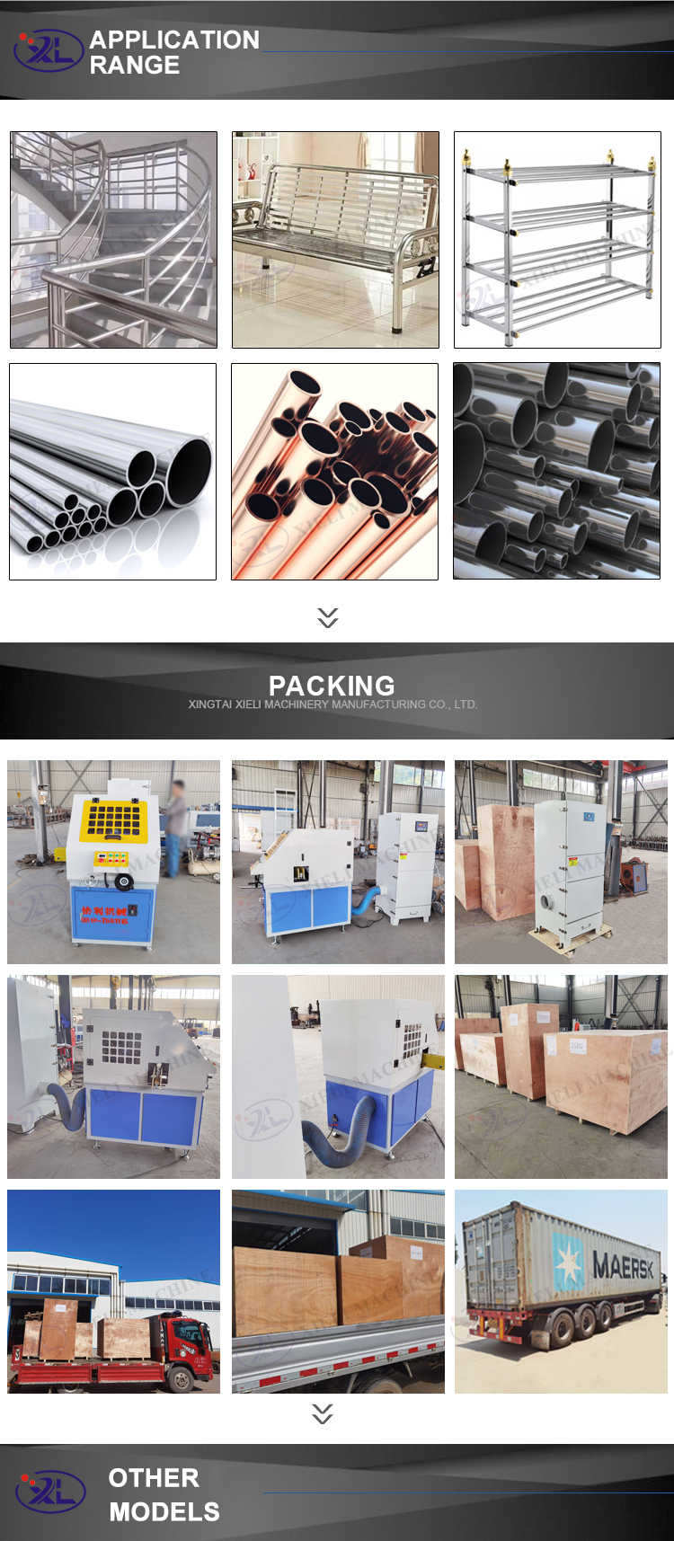 china pipe polishing machine product