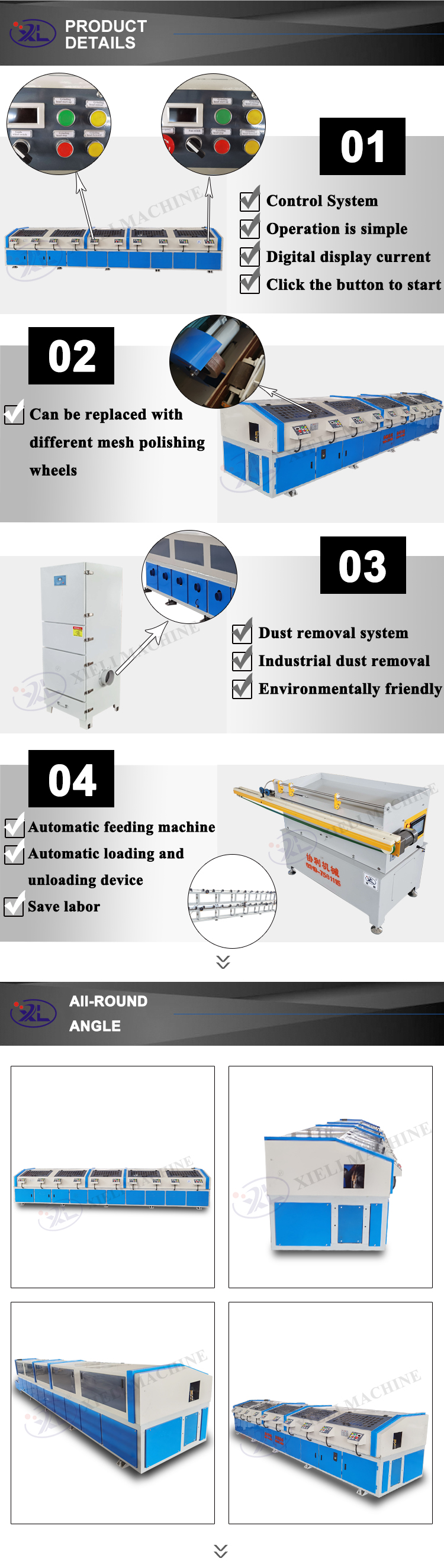 china hand held tube polishing machine service